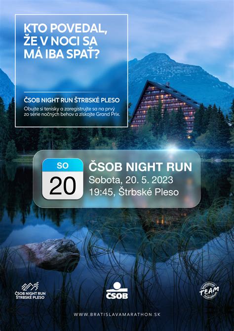 Sob Night Run Trbsk Pleso Visit Tatry