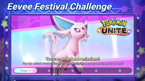 Pokémon UNITE Eevee Festival Challenge New Event Sylveon YouTube