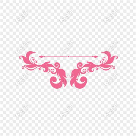 Gratis Material De Decoración De Patrón De Color Rosa PNG PSD