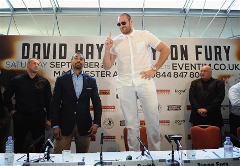 Boxing news: Tyson Fury jokes he will fight David Haye next as pair ...