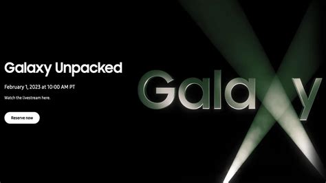 Es Oficial El Galaxy Unpacked Se Celebrar El De Febrero