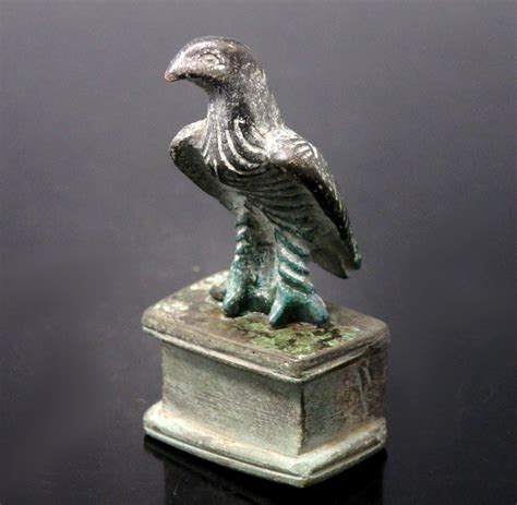 Roman Bronze Eagle Statuette Nice Example Den Of Antiquity