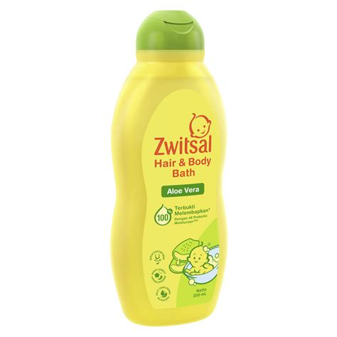 Zwitsal Baby Bath Hair Body In Natural Aloe Vera Sabun Mandi Bayi