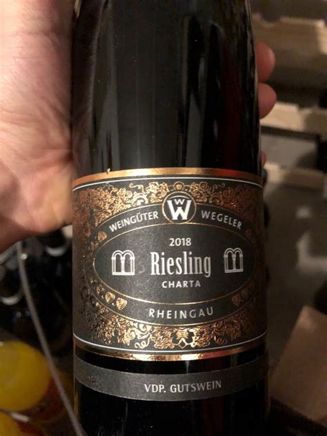 Wegeler Riesling Charta Germany Rheingau Cellartracker