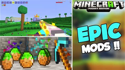 Top 5 Epic Mods For Minecraft Pocket Edition Best Mods And Addon For