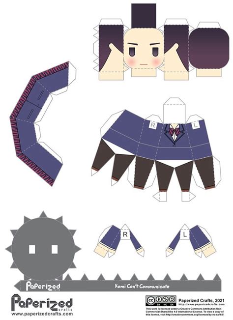 Komi San Papercraft Desenho De Casal Desenho Artesanato The Best Porn