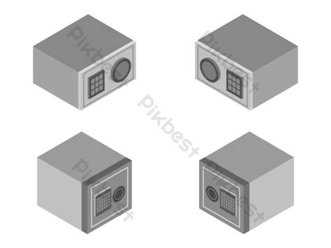 아이소 메트릭 안전 흰색 배경에 벡터 일러스트 일러스트 Png Eps 무료 다운로드 Pikbest