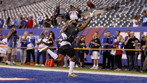 Giants vs. Lions: Pregame Warmups