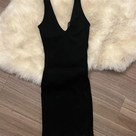 Naked Wardrobe Black Mini Dress Super Cute Depop
