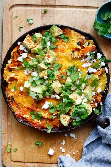 Sweet Potato Black Bean Enchiladas Vegan Cooking With Parita