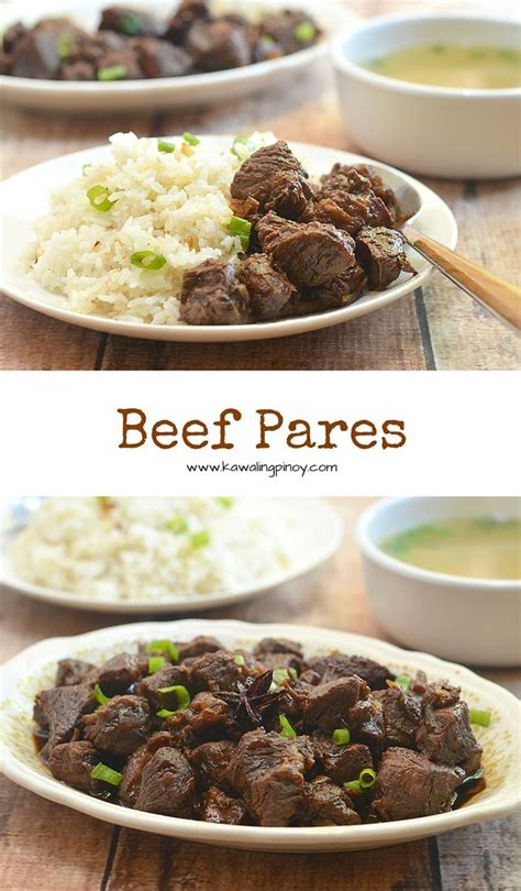 Beef Pares | Recipe | Beef pares, Beef, Tasty meat