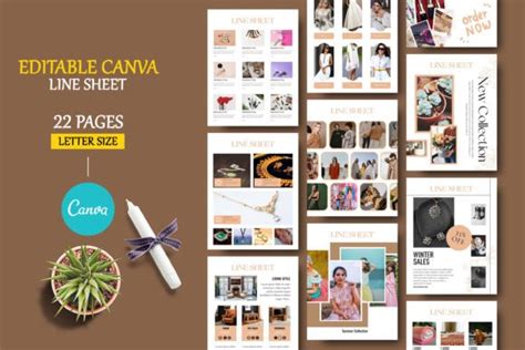 Canva Line Sheet Flyer Template Graphic By Ultimatetemplate · Creative