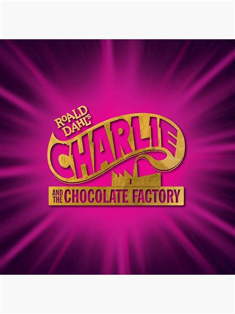 Charlie And The Chocolate Factory Broadway Logo Premium Matte Vertical ...