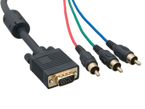 VGA to RCA Cables - High-Quality VGA to Component, Composite & S-Video
