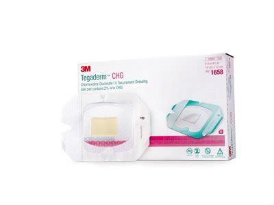 3M Tegaderm CHG Transparent Film IV Securement Dressing - USA Medical ...