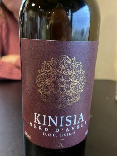 Cantine Birgi Kinisia Nero D Avola Vivino Us