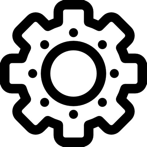 settings basic rounded lineal icon