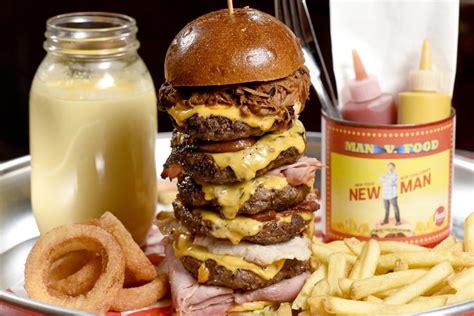 An Official 3kg Man Vs Food Burger Is Coming To The Uk