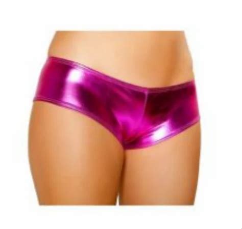 Hot Sexy Metallic Underwear Pink At Piece Panty In Mangalore ID