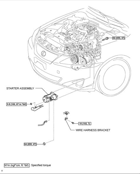 Lexus Is220d Starter Motor Location Engine And Transmission Lexus Owners Club