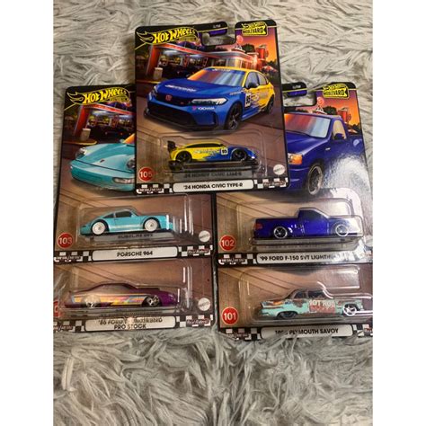 Hot Wheels Premium Boulevard Mix Civic Spoon Porsche Variant Shopee
