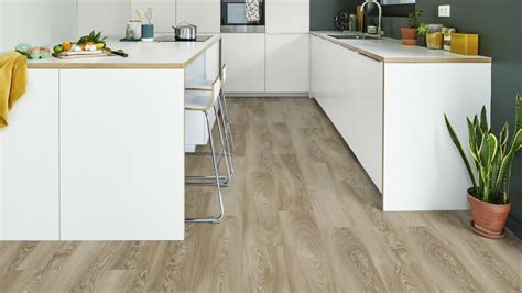 Vinyylilankku Tarkett ID Inspiration Click Solid 55 Modern Oak White