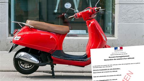 Déclaration cession scooter comment remplir PDF Où l envoyer