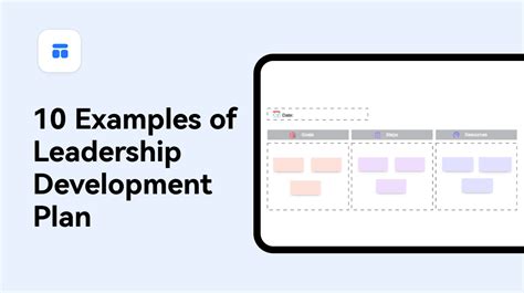 10 Comprehensive Examples of Leadership Development Plan