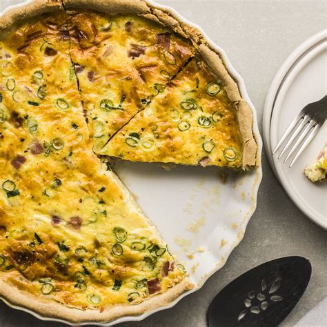 Easy Ham Quiche Recipe With Frozen Pie Crust Deporecipe Co