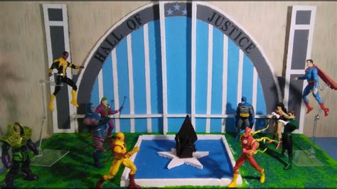 Salon De La Justicia Diorama Hall Of Justice Super Amigos Youtube