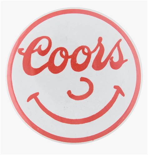 Coors Smiley Smileys Button Museum Coors Brewing Company Hd Png