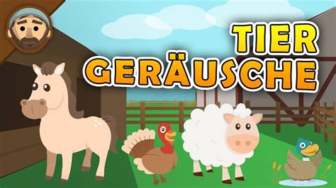 Bauernhof F R Kleinkinder Tierger Usche Und Tierstimmen Youtube