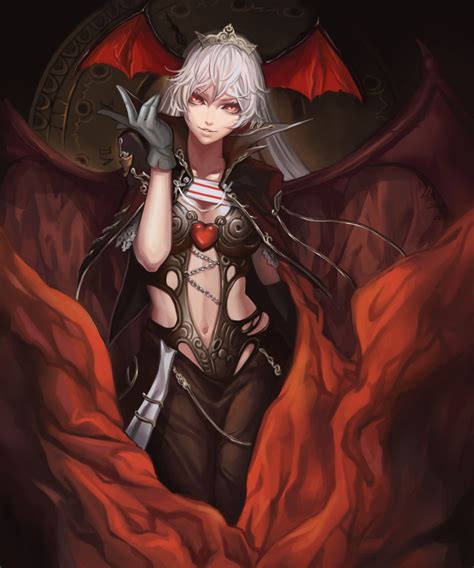 Wallpaper Illustration Fantasy Art Anime Demon Succubus