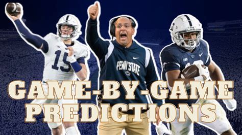 Penn State Football Schedule Predictions Big Ten Championship