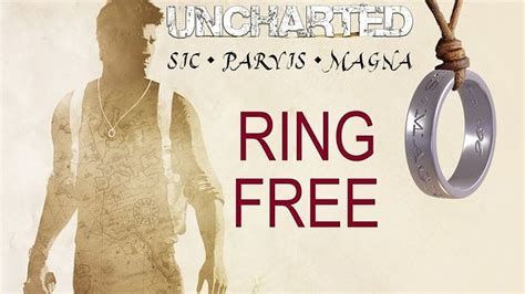 Nathan Drake ring-sic parvis magna 3D PRINT free 3D model 3D printable | CGTrader