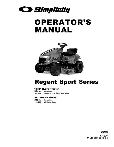 Unlock The Simplicity Regent Belt Diagram And Master Your Mower Maintenance