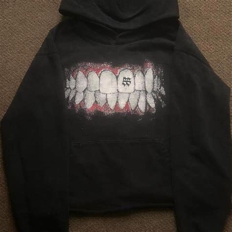 Saithen “teef” Hoodie Tagged Hysteric For Exposure Depop