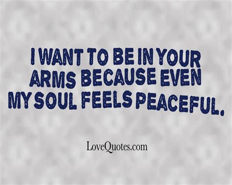 In Your Arms Quotes