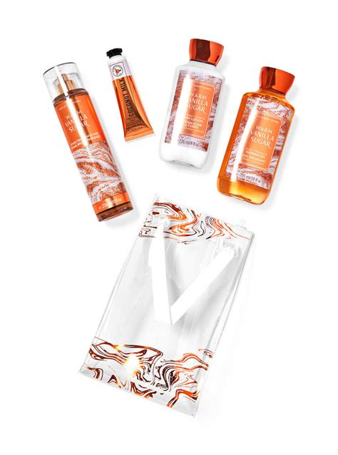 Warm Vanilla Sugar Gift Bag Set | Bath and Body Works