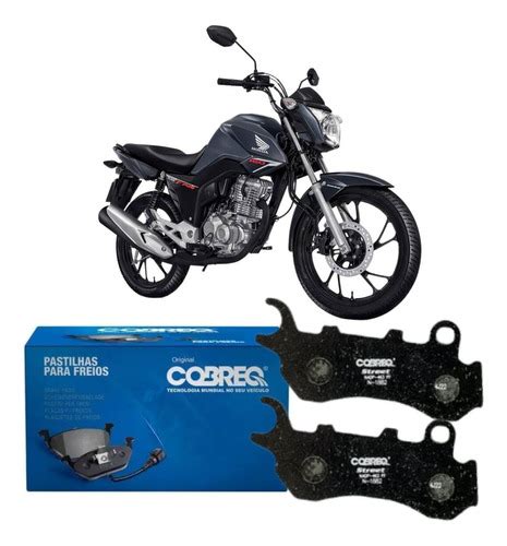 Pastilha De Freio Dianteira Honda Cg Fan 160 Cbs 2018 A 2022 Freio Max