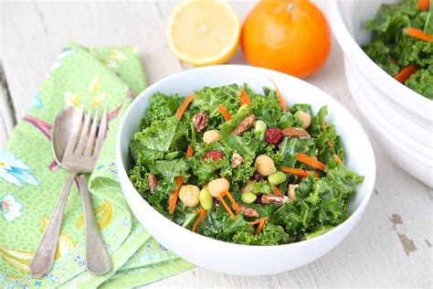 Chopped Kale Salad With Meyer Lemon Vinaigrette With An Easy Meyer