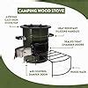 Amazon GasOne Premium Wood Burning Rocket Stove Camping For