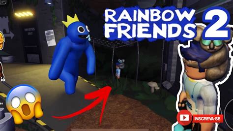 Rainbow Friends Consegui A Fa Anha De Sair Do Parque Durante O Jogo