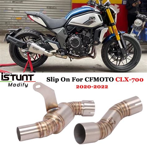 Slip On For Cfmoto Clx Clx Motorcycle Exhaust