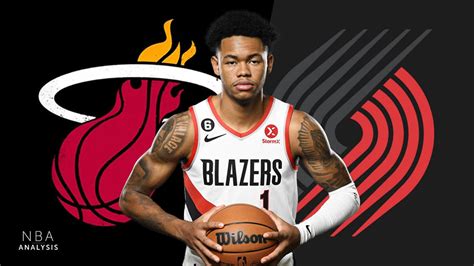 NBA Rumors Heat Trade For Blazers Anfernee Simons In New Proposal