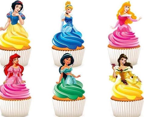 Disney Princess 3d Cupcake Toppers Edible Images 653 Artofit