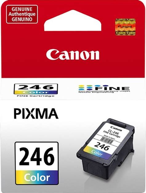 Canon 246 Standard Capacity Color Dye Based Cyan Dye Based Magenta