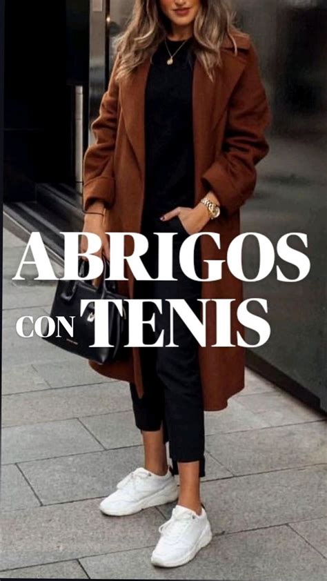 Abrigos Con Tenis Outfits Para Lucir Juveniles Moda Casual De