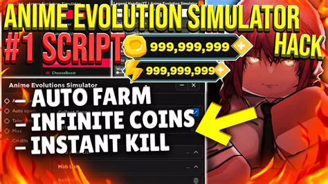 Anime Evolution Simulator Script Auto Farm Roblox Scripts