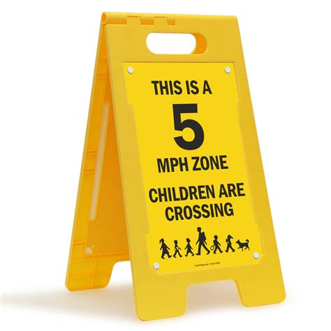 Slow Children Crossing Sign